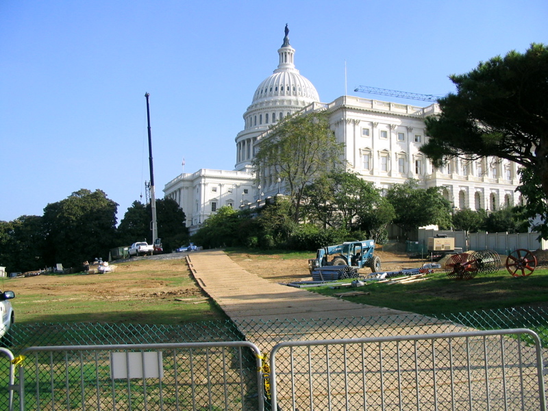 Construction at the Capital