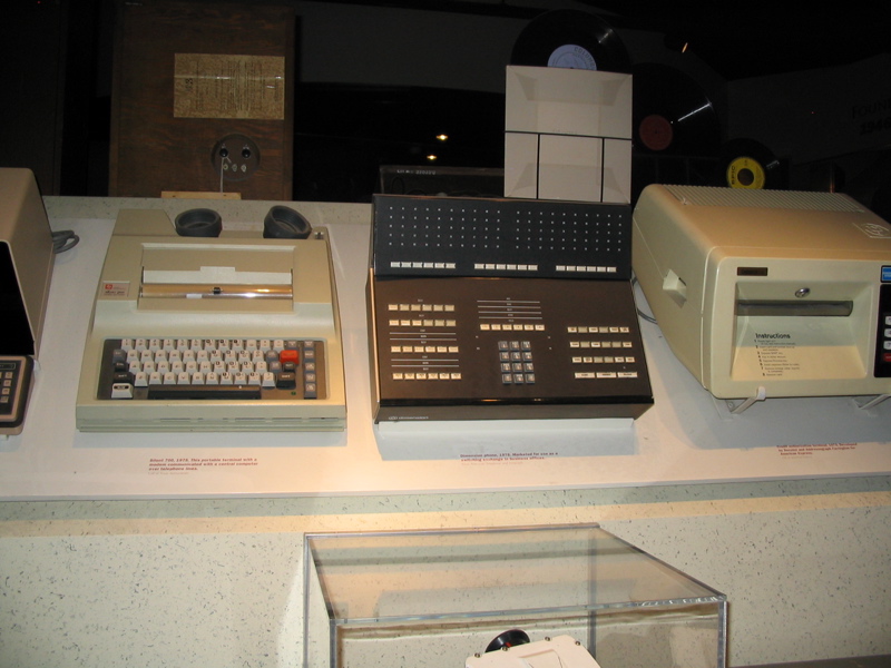 Calculators and Typewriters