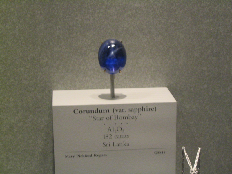 Corundum (read: Star of Bombay)